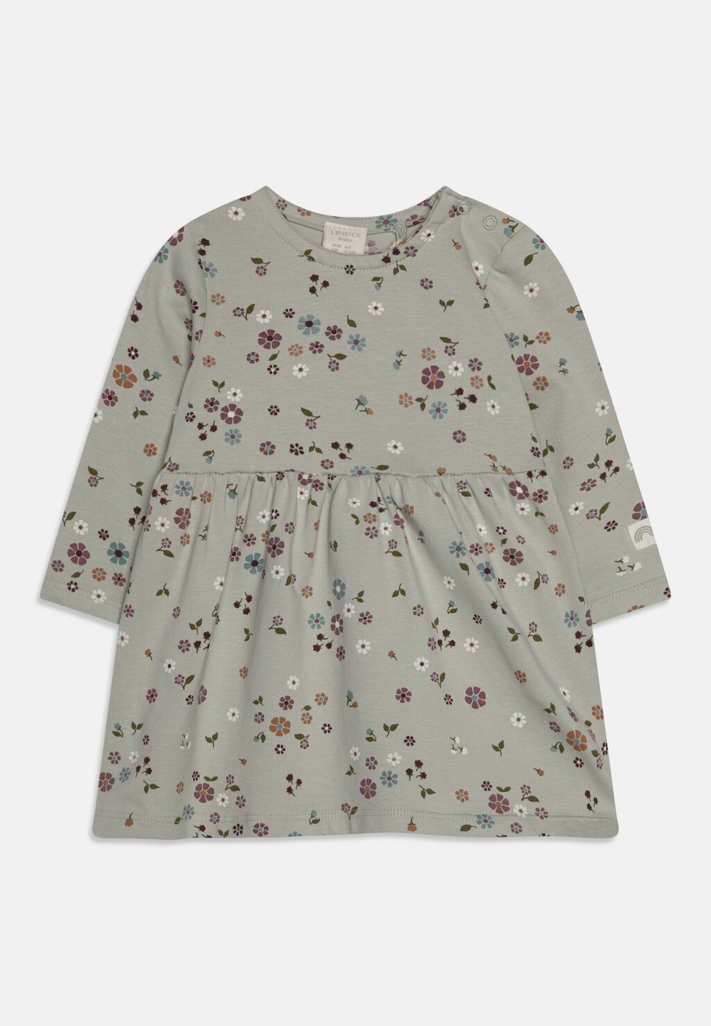 

Платье из джерси DRESS SMALL FLOWERS Lindex, цвет light dusty turquoise