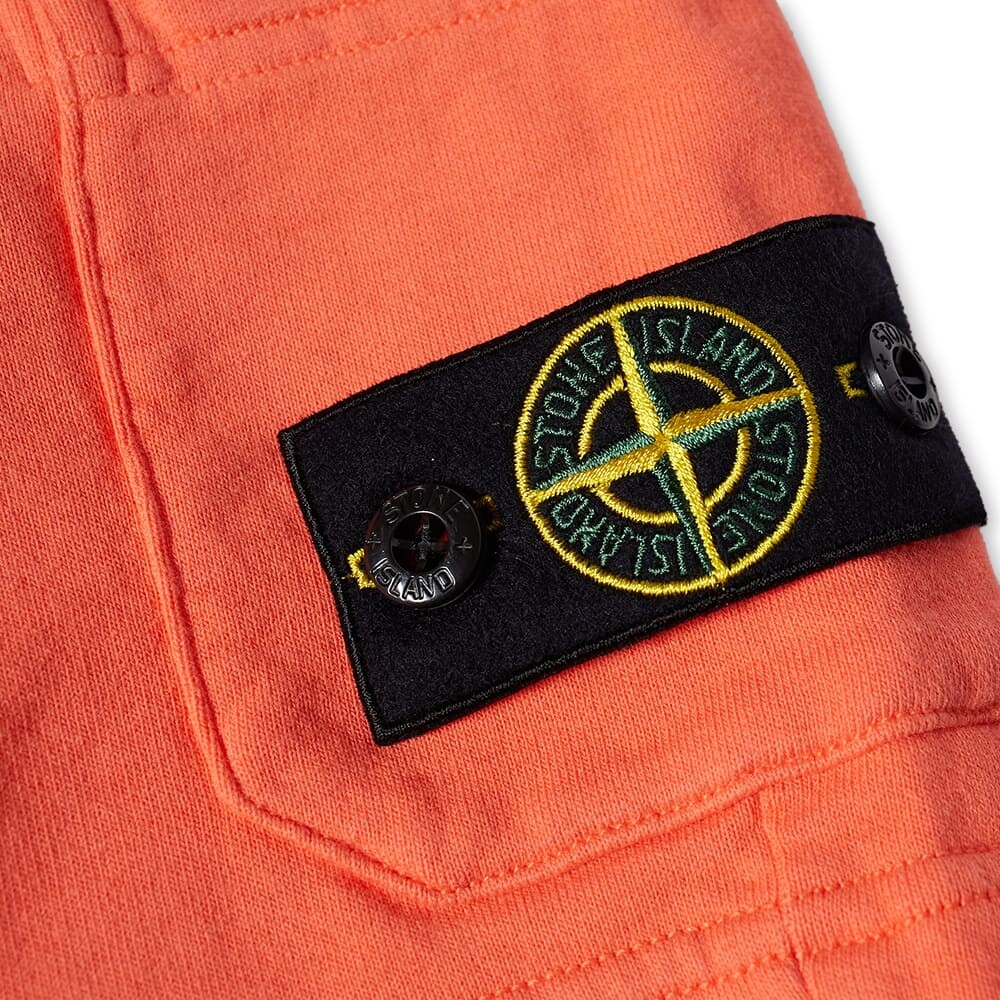 

Детские спортивные шорты Stone Island Junior, коралловый