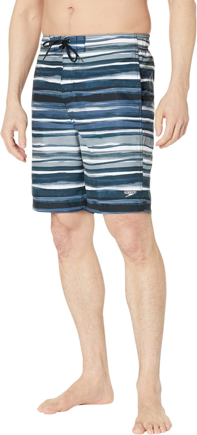 

Шорты для плавания Thruway Stripe Bondi 20 дюймов Speedo, черный