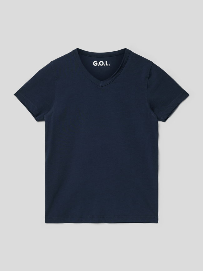 Футболка из смесового хлопка G.O.L., темно-синий