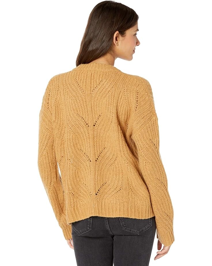 

Свитер Madewell Fawn Pointelle Pullover Sweater, цвет Heather Honeysuckle