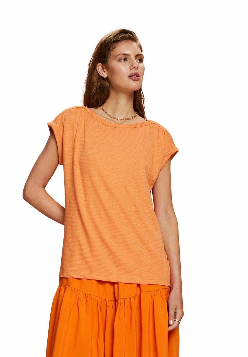 

Базовая футболка Esprit, Оранжевый