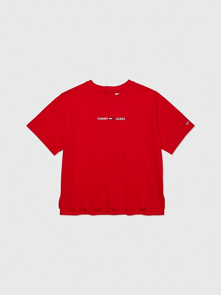 

Футболка с логотипом сидячей посадки Tommy Adaptive