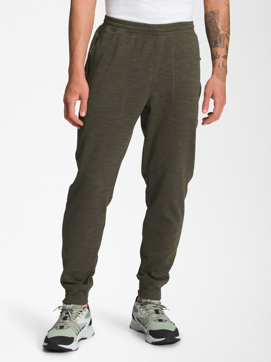 

Брюки-джоггеры Canyonlands — мужские The North Face, зеленый