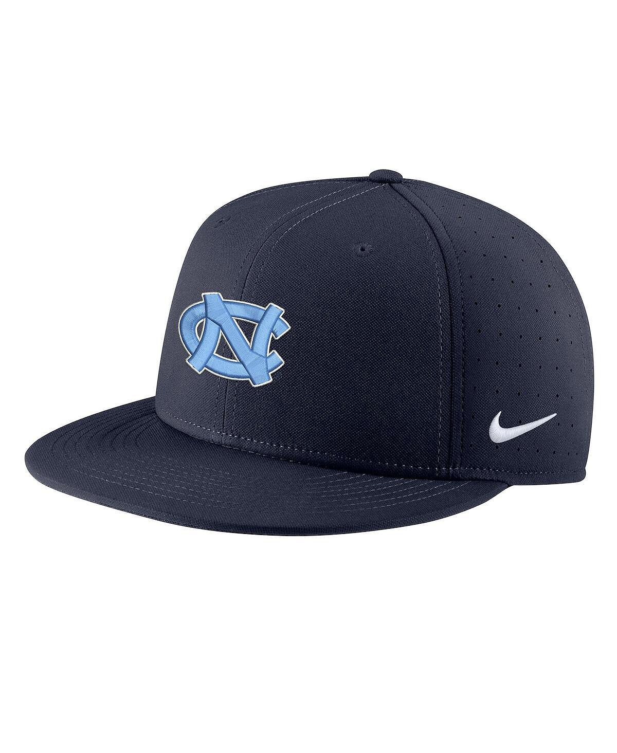 

Мужская темно-синяя приталенная шляпа North Carolina Tar Heels Aero True Baseball Performance Nike