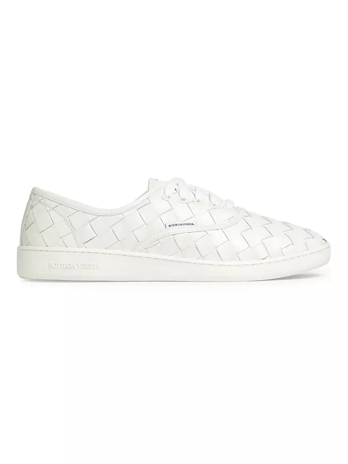 

Кожаные кроссовки Sawyer Intrecciato Bottega Veneta, белый
