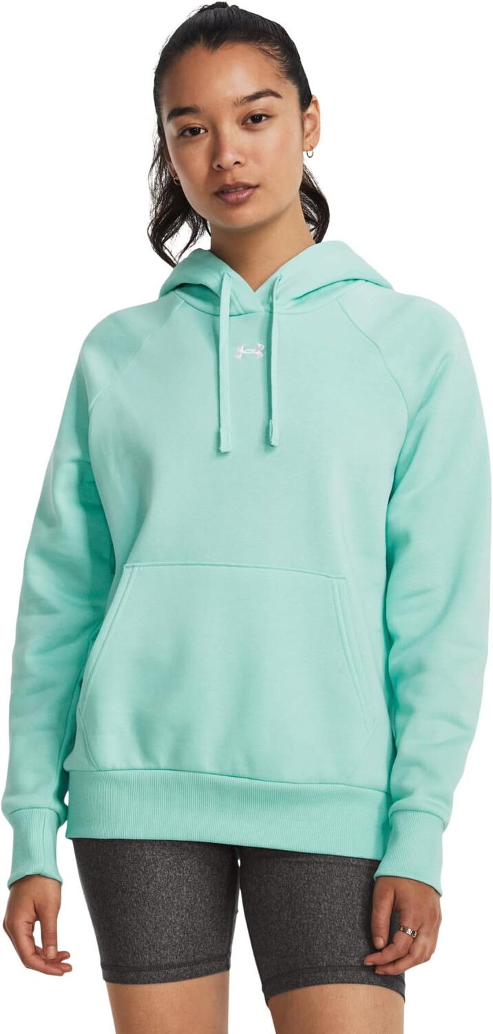 

Флисовая толстовка Rival Under Armour, цвет Neo Turquoise/White