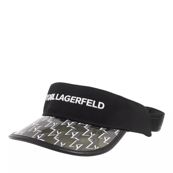 

Бейсболка essential monogram visor Karl Lagerfeld, черный