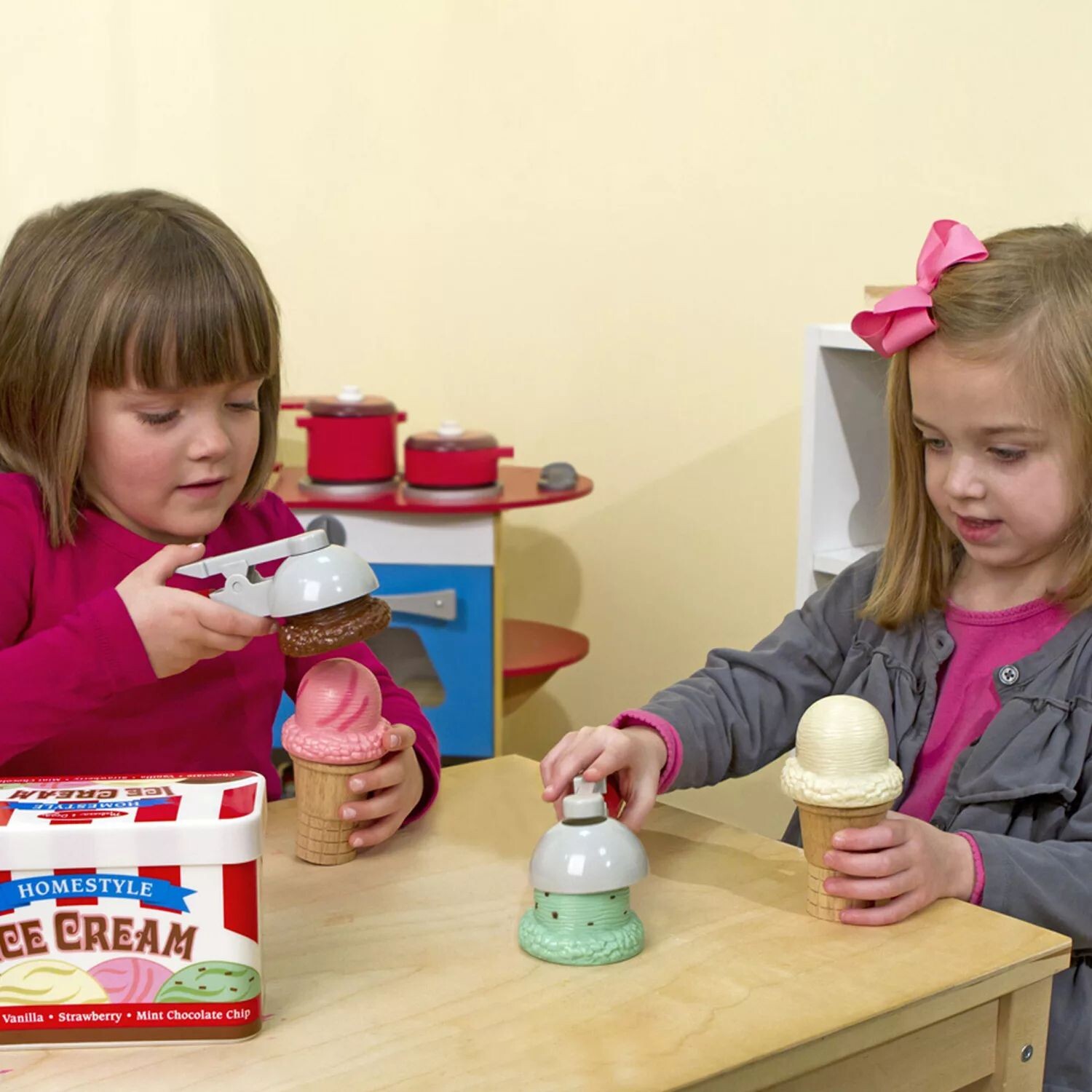 

Игровой набор Melissa & Doug Scoop & Stack для мороженого Melissa & Doug