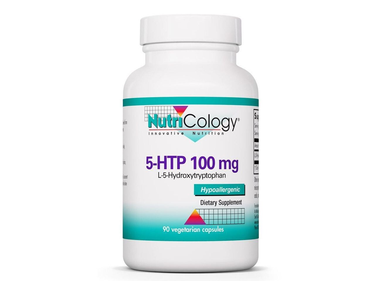 

Nutricology, 5-HTP 100 мг, 90 вегетарианских капсул
