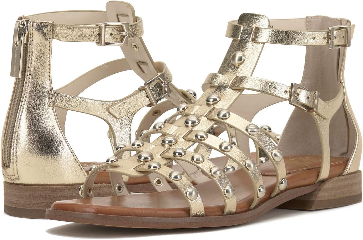 

Сандалии на плоской подошве Krebelis Vince Camuto, цвет Egyptian Gold