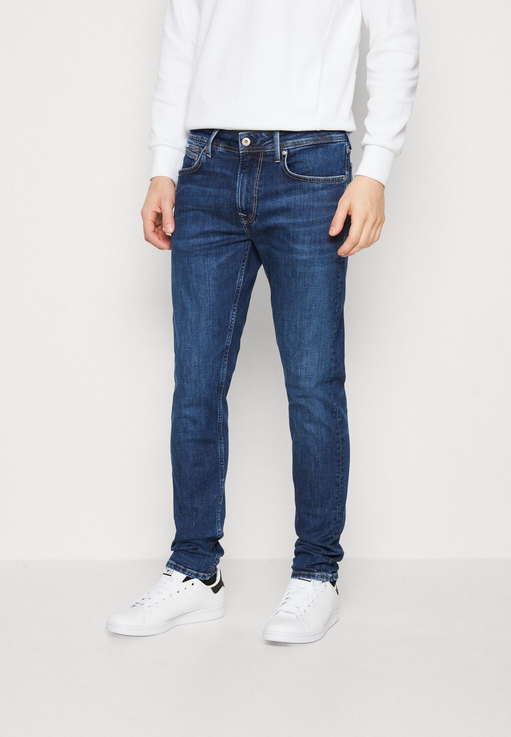 

Джинсы облегающего кроя Pepe Jeans Hatch, синий