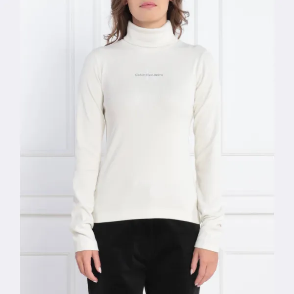 

Водолазка стандартного кроя Calvin Klein, белый