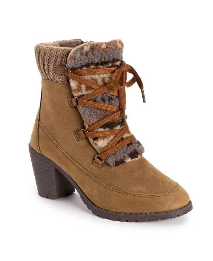 

Женские кружевные ботинки Lilah MUK LUKS, черный