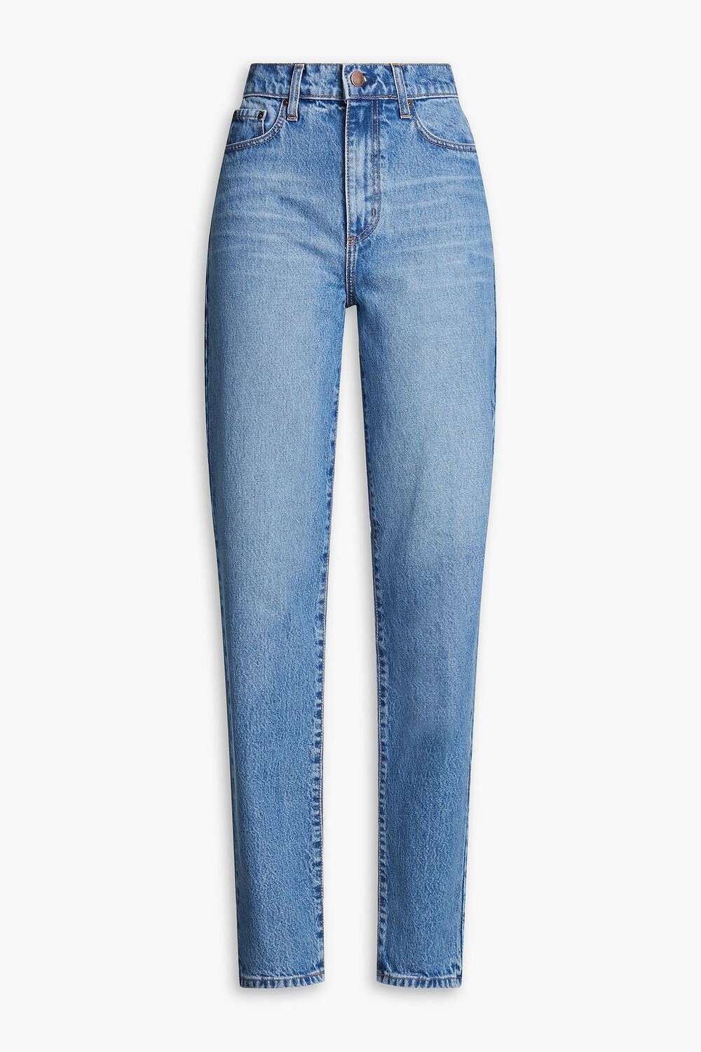

Зауженные джинсы Andi с высокой посадкой Nobody Denim, синий