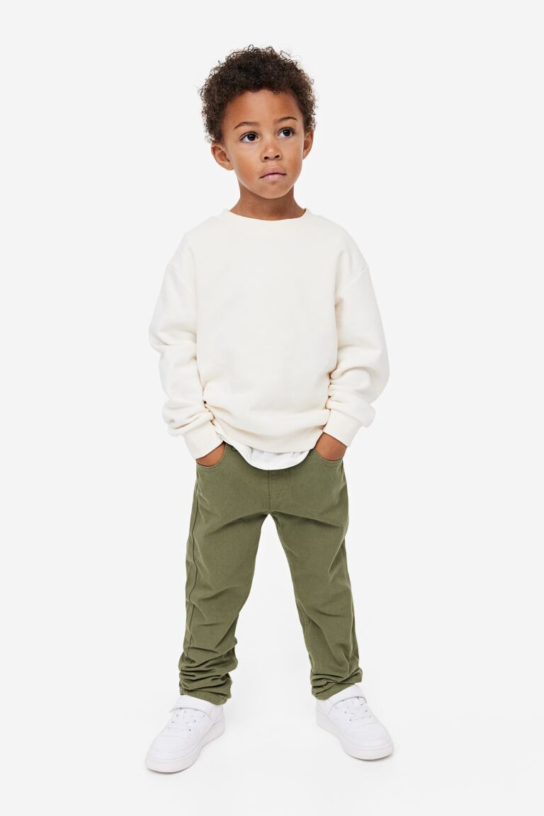 

Брюки из габардина на подкладке H&M
