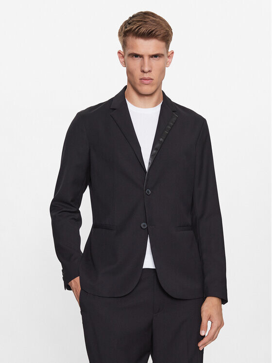 

Куртка стандартного кроя Armani Exchange, черный