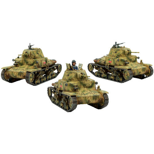 

Миниатюра Warlord Games Bolt Action: Carro Armato & Semovente Platoon