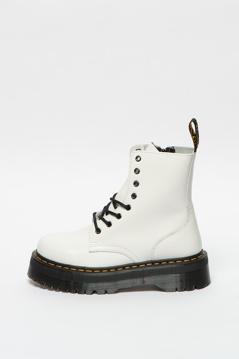 

Кожаные ботинки Jadon на плоской платформе Dr Martens, белый