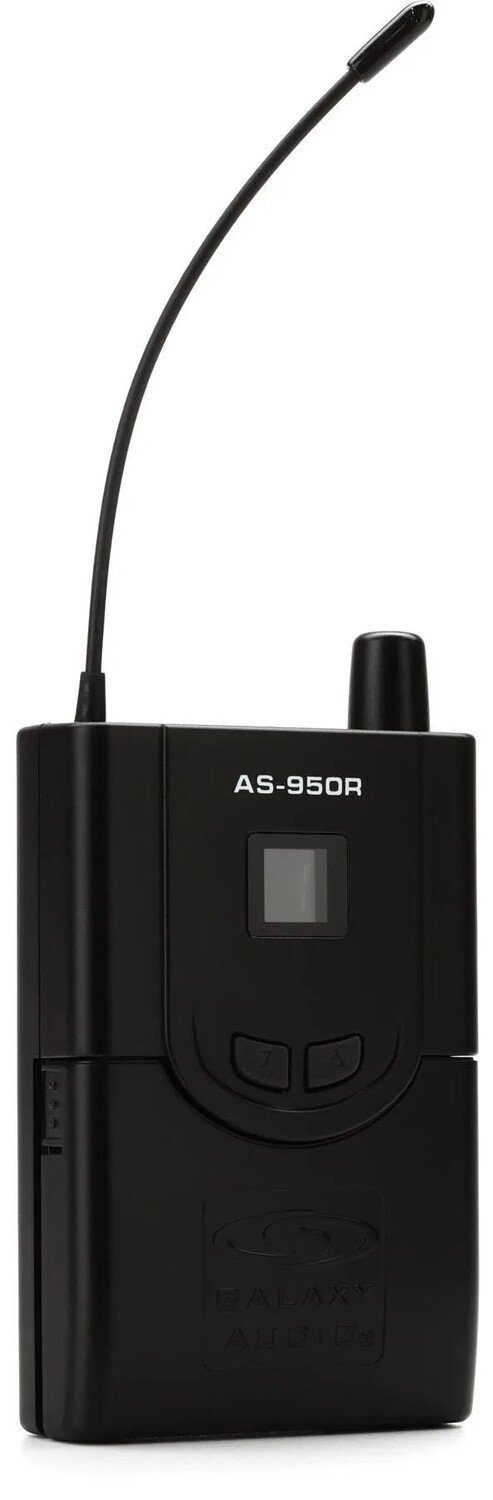 

Беспроводной приемник внутриканального монитора Galaxy Audio AS-950R (518–542 МГц)