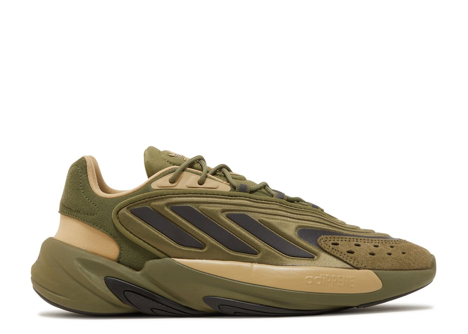 

Кроссовки adidas Ozelia 'Focus Olive', зеленый, Зеленый;коричневый