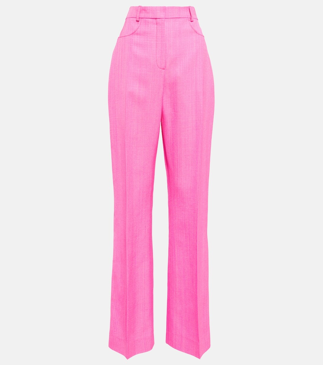 

Брюки Les Pantalons Sauge с высокой посадкой JACQUEMUS, розовый