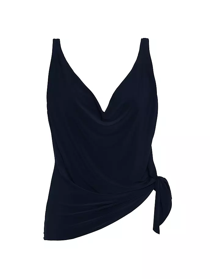 

Винни Танкини Топ Magicsuit Swim, Plus Size, черный