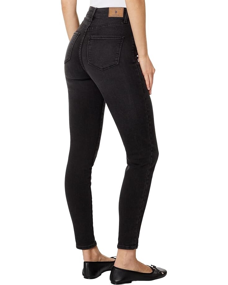 

Джинсы U.S. POLO ASSN. Uspa Ultra High-Rise Jeans in Black, черный