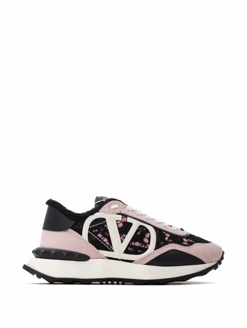 

Комбинированные кроссовки V-logo Valentino Garavani, мультиколор