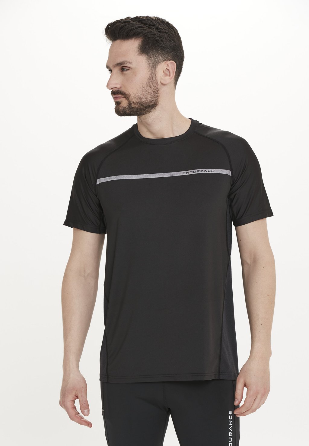 Спортивная футболка SERZO Endurance, цвет black спортивная футболка endurance цвет black