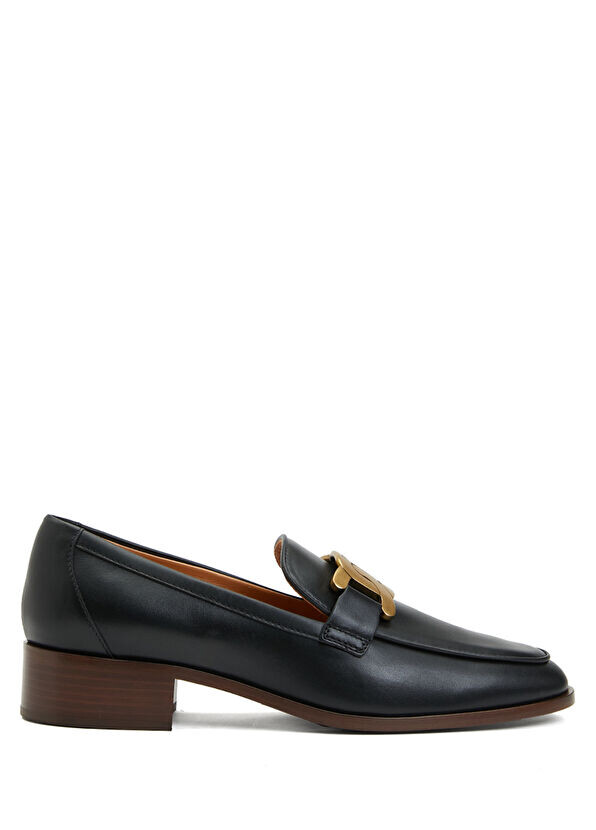 

Женские кожаные лоферы Tod'S, черный