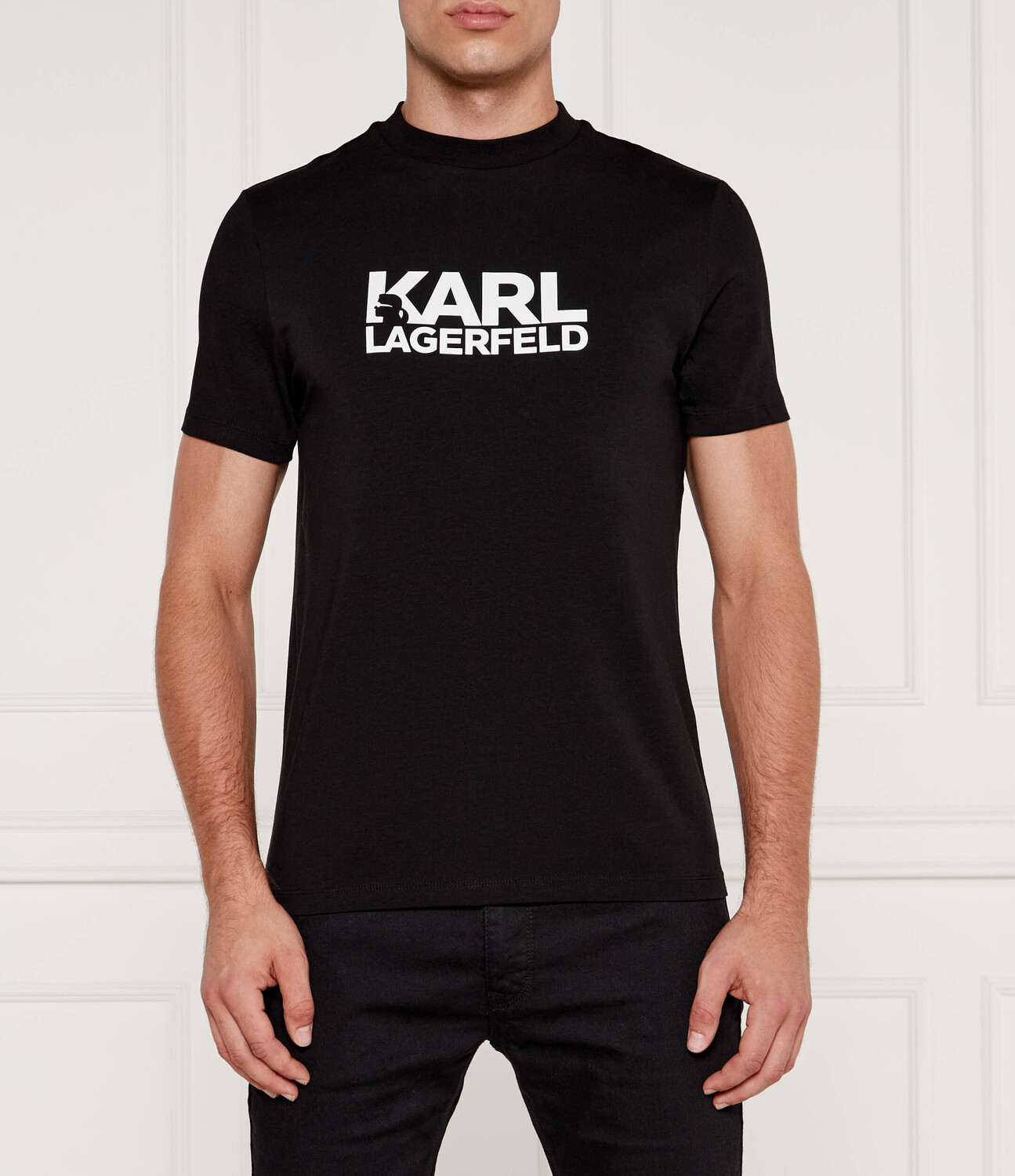 

Футболка Karl Lagerfeld Regular Fit, черный
