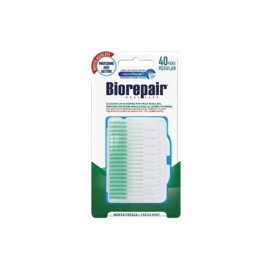 цена Биорепайр, стандартные резиновые межзубные зубочистки, 40 шт., Biorepair