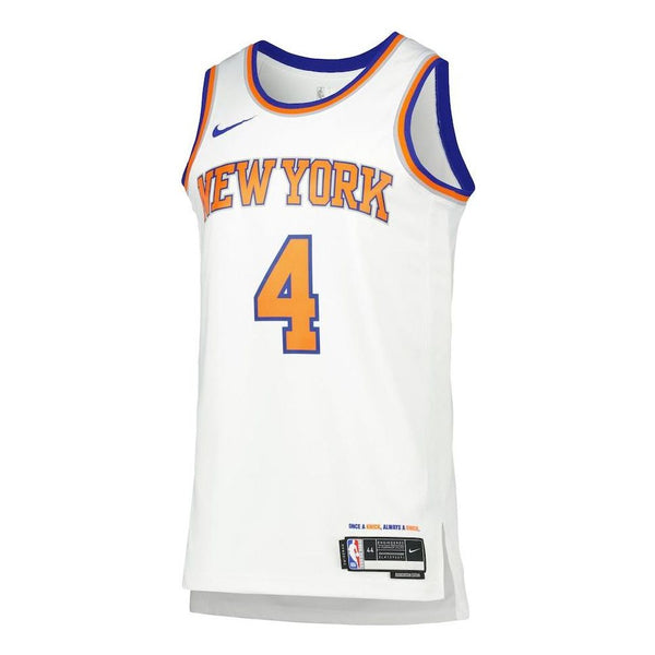 Майка Nike x NBA New York Knicks Jerseys 'Derrick Rose 4', белый майка nike x nba new york knicks jerseys rj barrett 9 белый