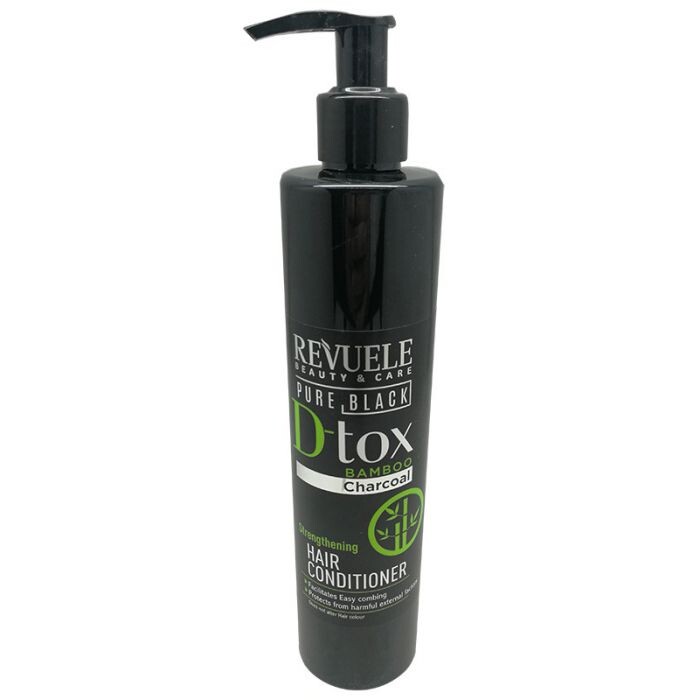 

Кондиционер для волос Pure Black Acondicionador Detox Fortalecedor Revuele, 335 ml