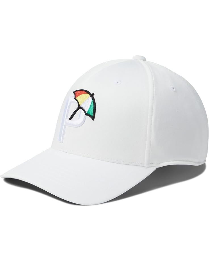 

Бейсболка PUMA Golf Palmer P Cap, цвет Bright White/Ash Gray