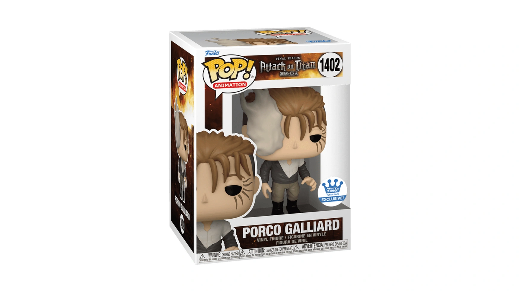 

Funko - Pop! Атака Титанов Винил Porco Galliard