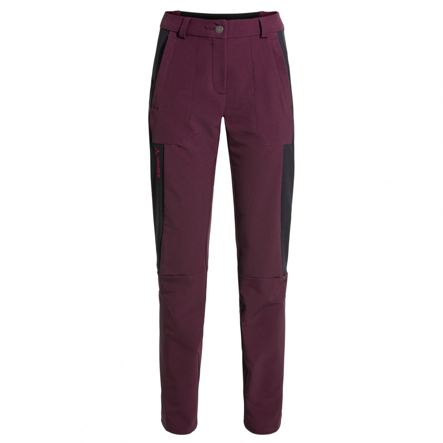 Трекинговые брюки Vaude Women's Elope Slim Fit, цвет Cassis