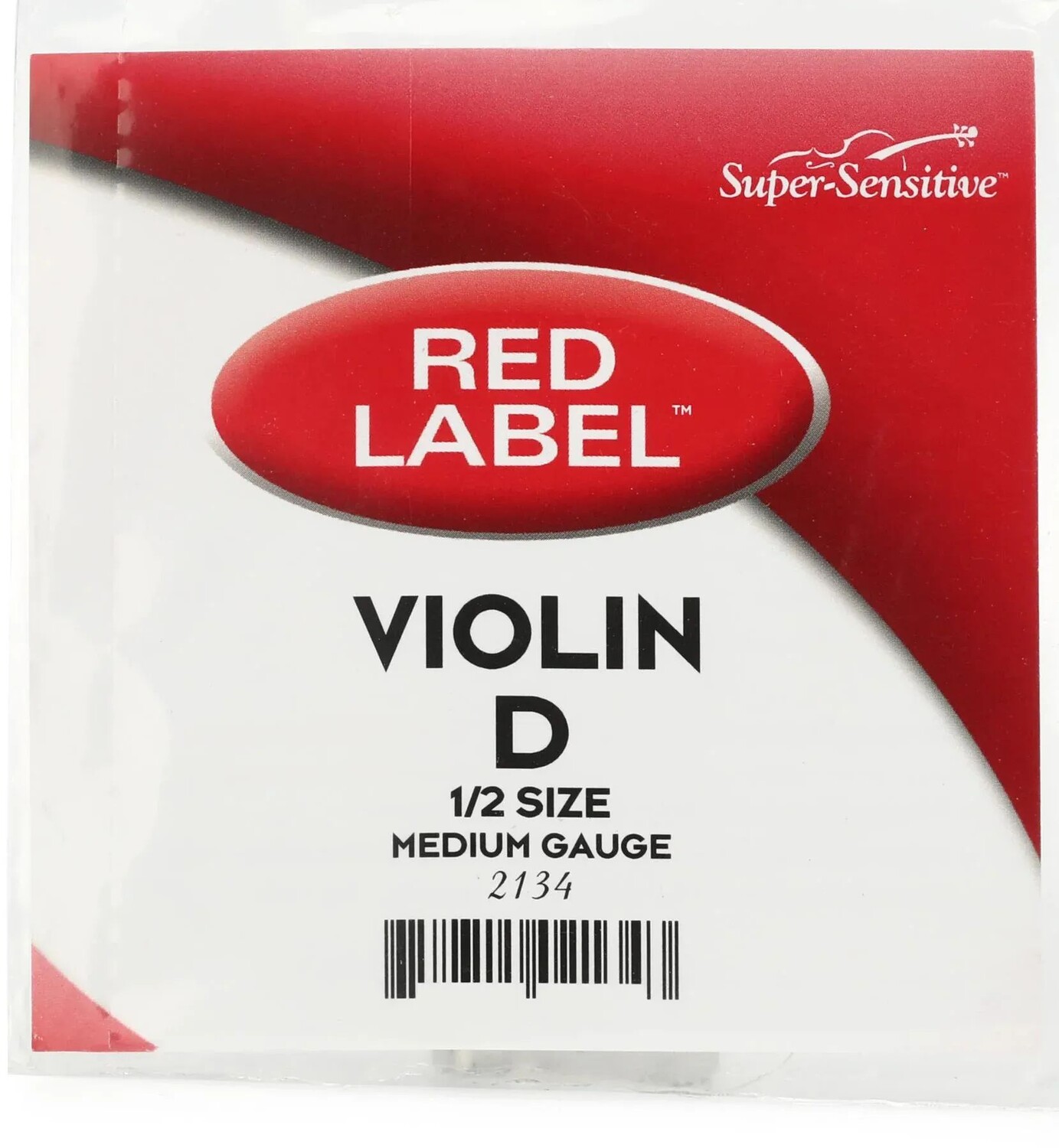 

Струна D для скрипки Super-Sensitive 2134 Red Label — размер 1/2