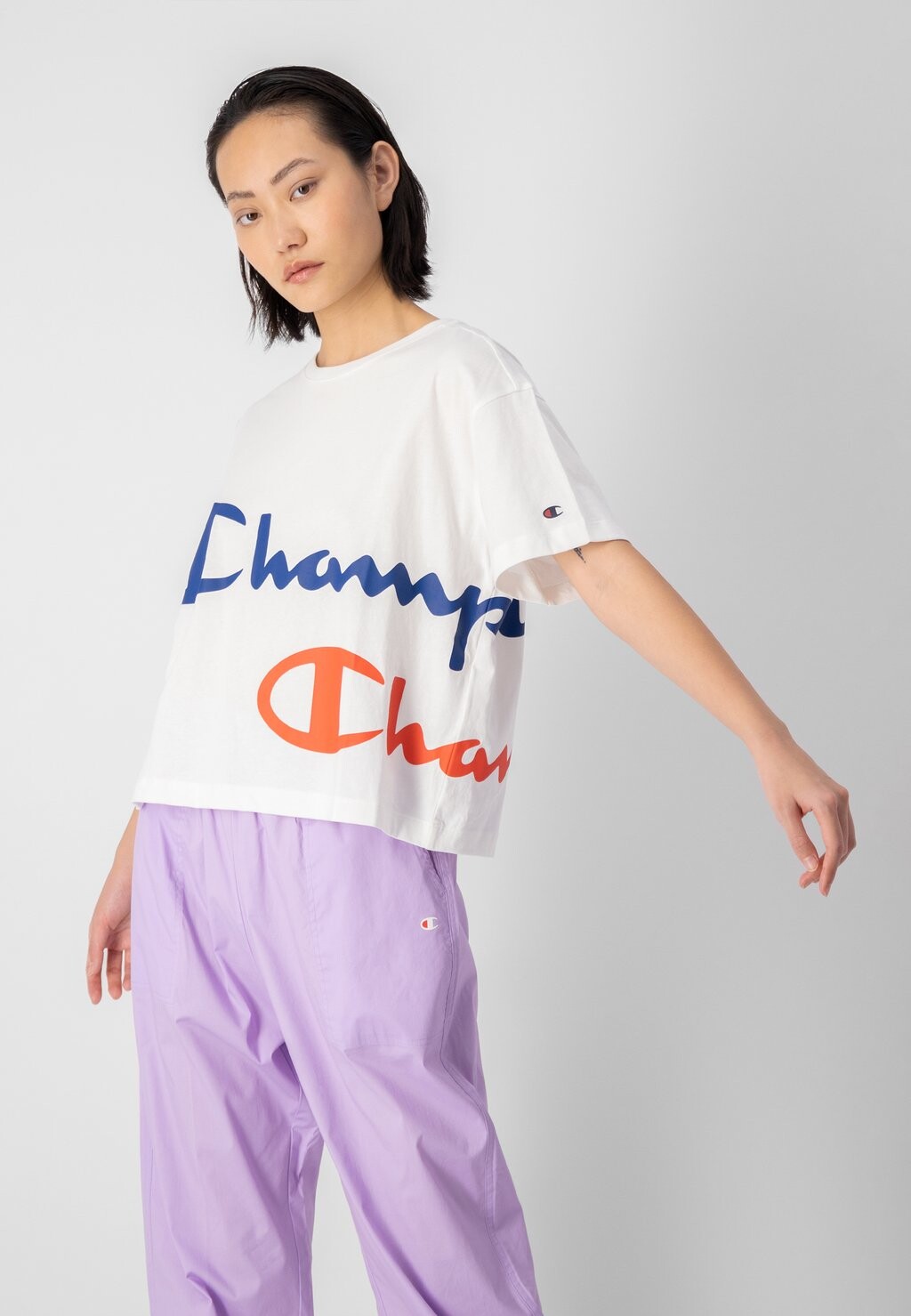 

Футболка с принтом Champion, белый