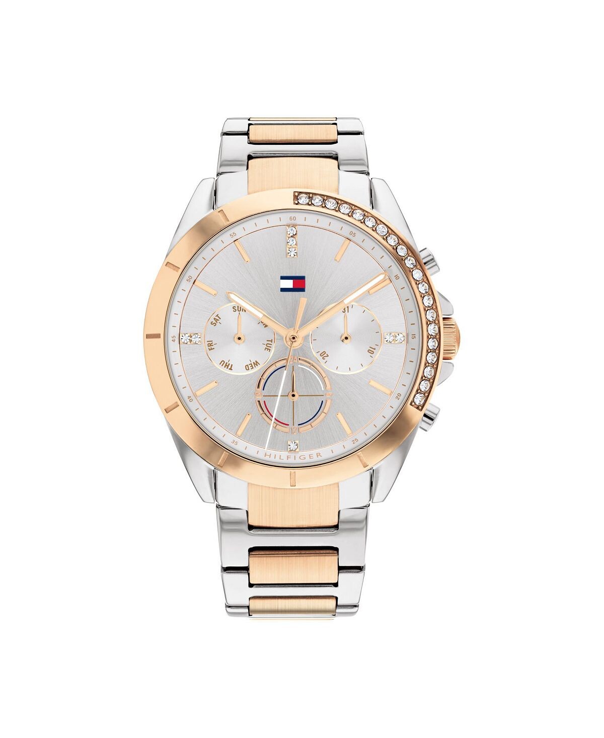 

Женские двухцветные часы-браслет из нержавеющей стали, 38 мм Tommy Hilfiger