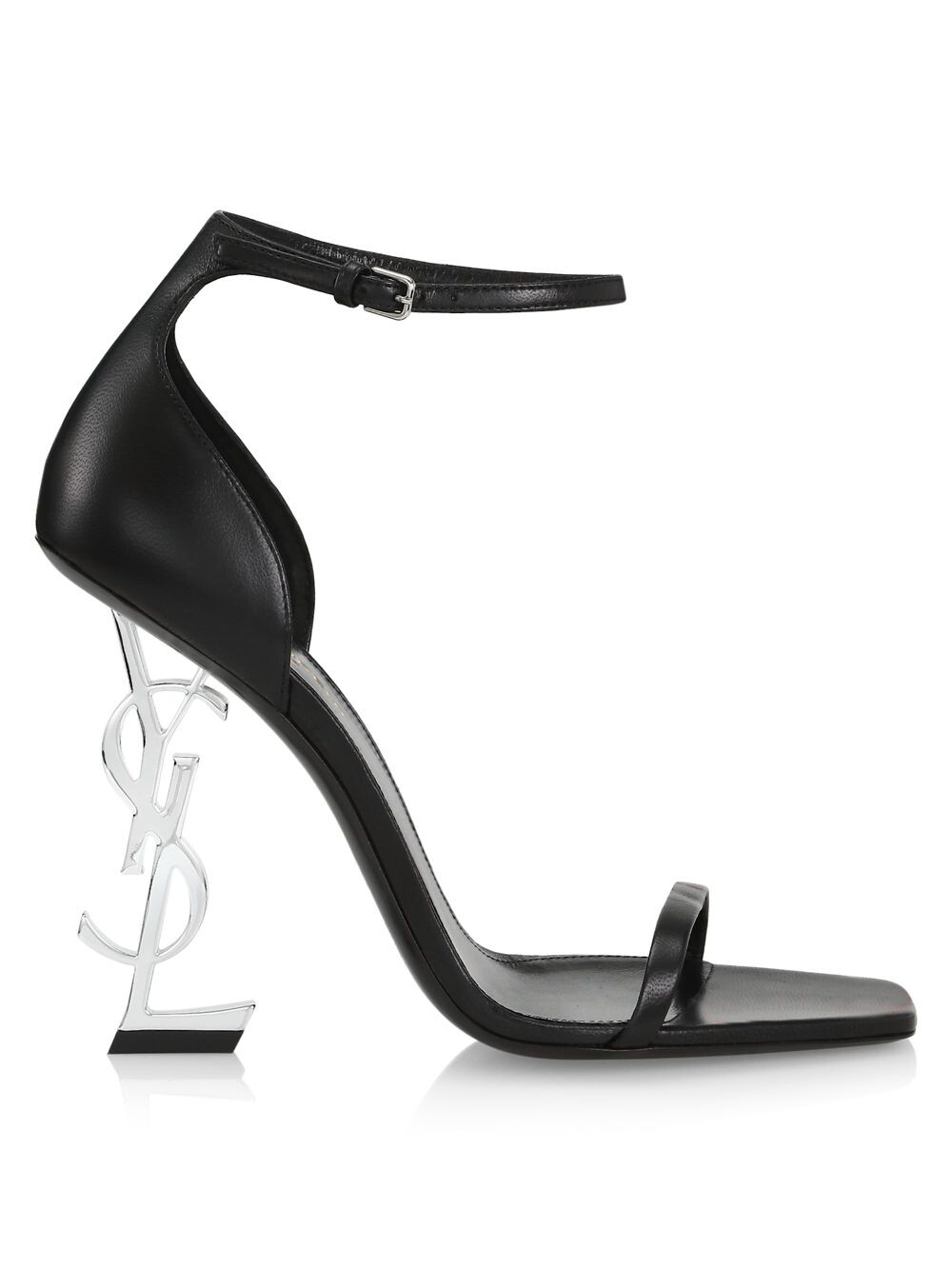 

Кожаные туфли Opyum 110MM YSL на каблуке Saint Laurent, неро