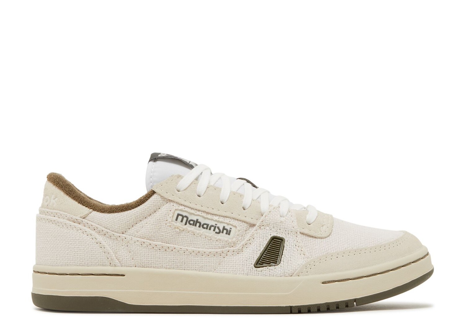 

Кроссовки Reebok Maharishi X Lt Court 'Hemp', кремовый, Бежевый;серый