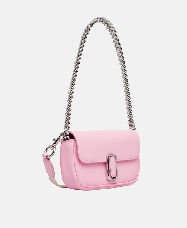 

Кожаная сумка через плечо Marc Jacobs, розовый