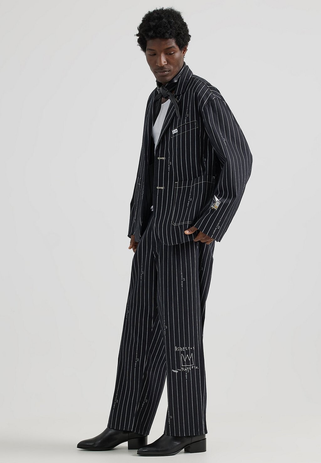 

Джинсовая куртка JMB STRIPED Lee, черный