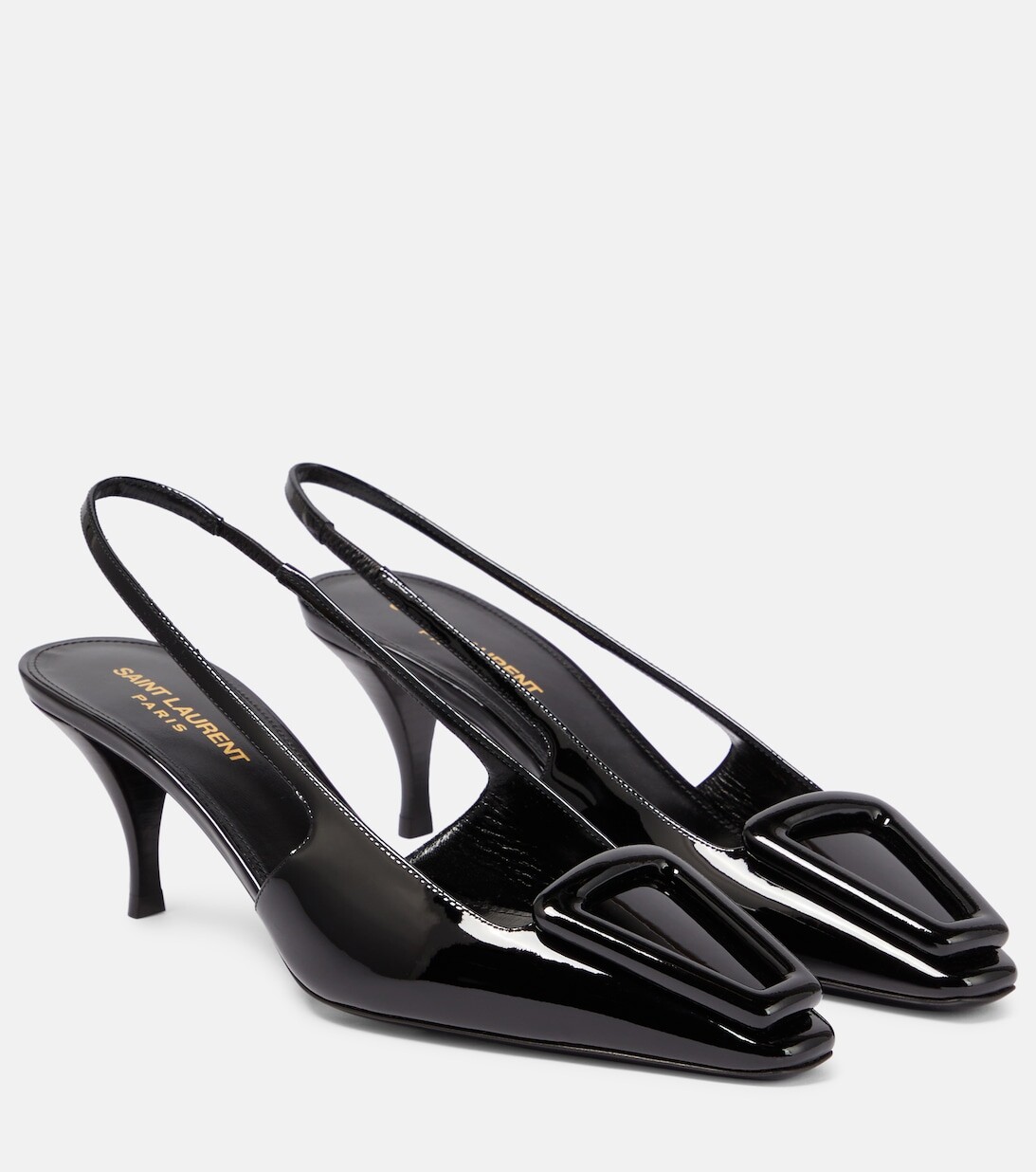 

Туфли Tom 60 с ремешком на пятке Saint Laurent, черный