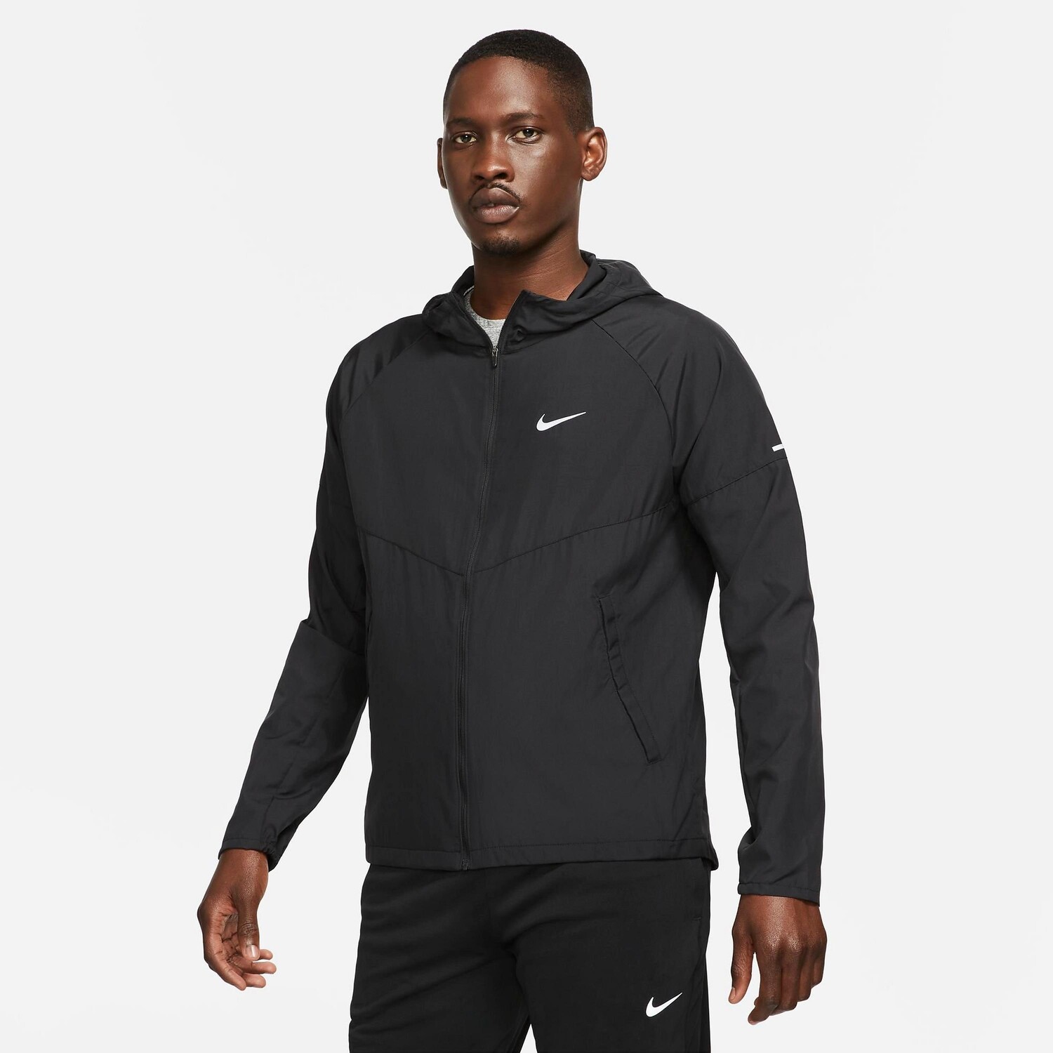 

Мужская беговая куртка Nike Repel Miler, черный