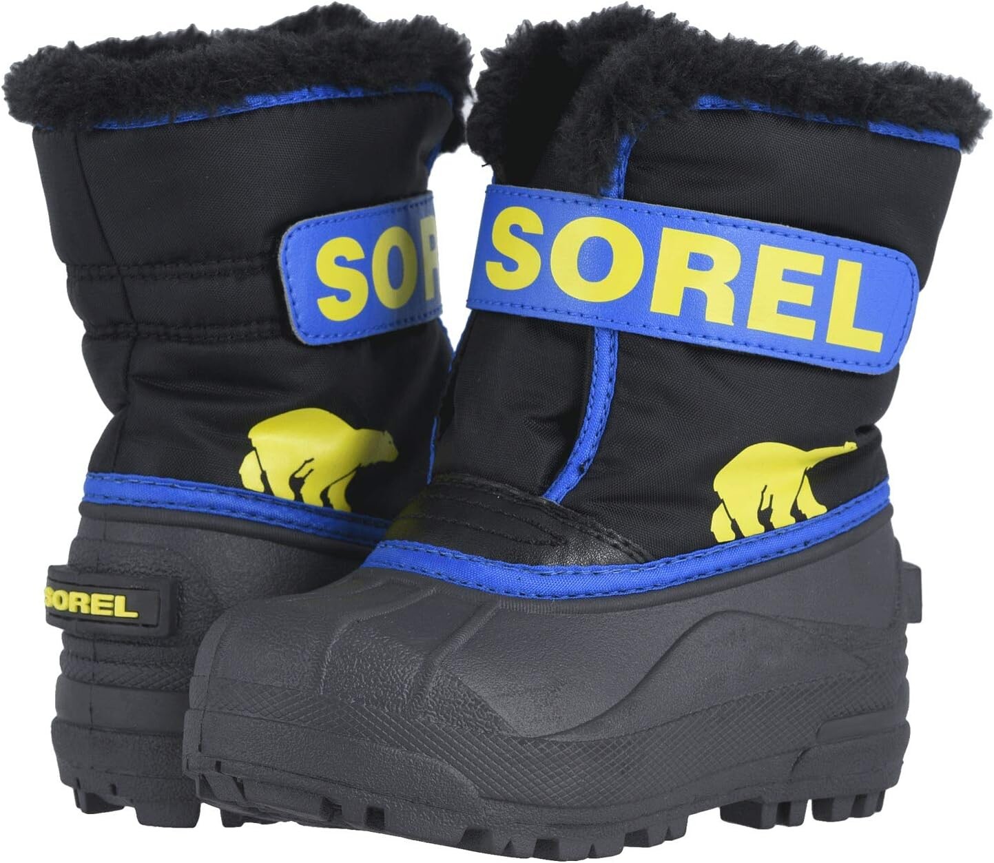 

Зимние ботинки Snow Commander SOREL, цвет Black/Super Blue 1