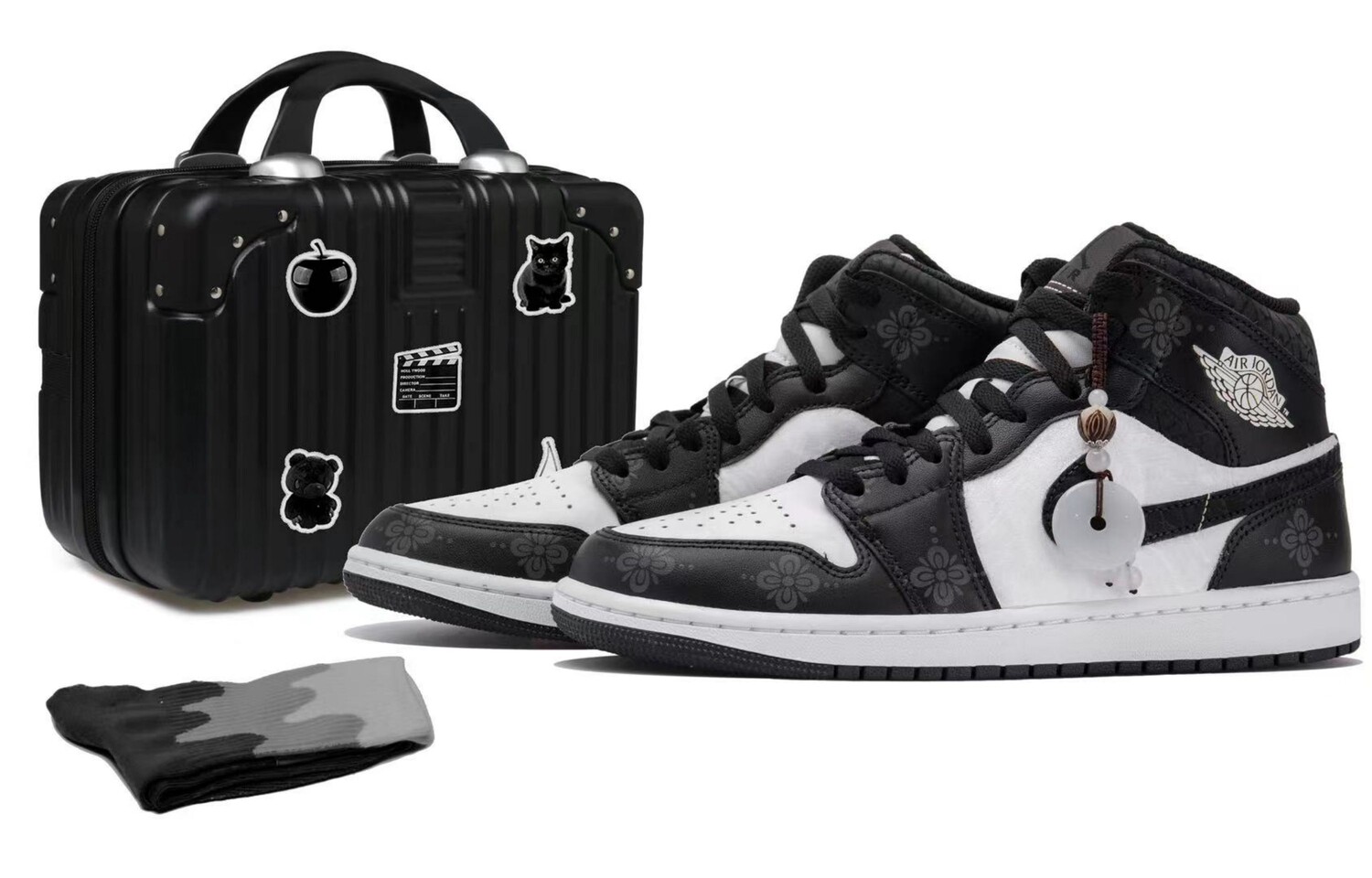 

Jordan Air Jordan 1 винтажные баскетбольные кроссовки мужские, Black