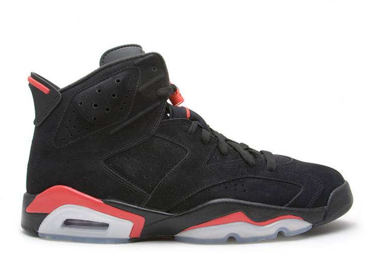 

Кроссовки AIR JORDAN 6 RETRO INFRARED PACK 'BLACK', черный